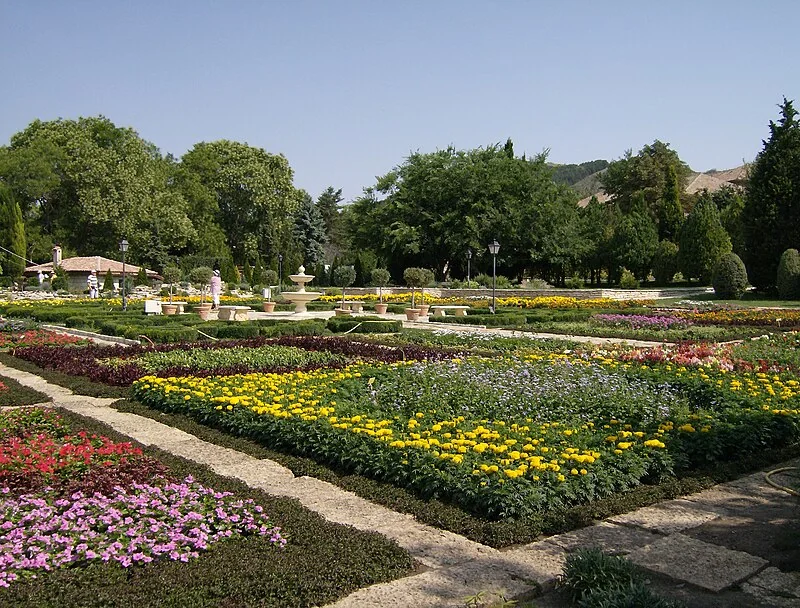 A luxurious botanical garden in Balchik a place with surprisingly beautiful nature