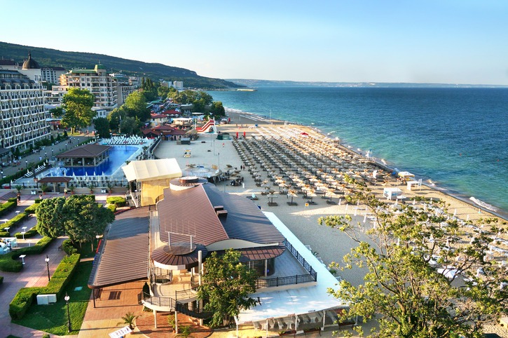 The photos of Sunny Beach, Bulgaria