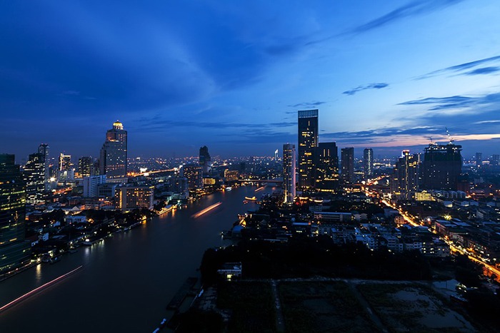 Bangkok, Thailand at night