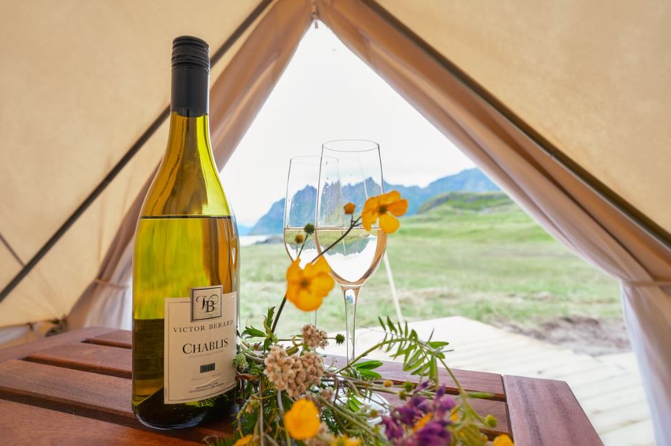Wine, Camping, Styling