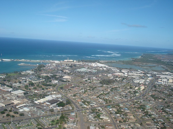 Aerial-view-of-Kahului