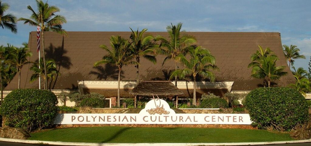 Entrance To The Polynesian Cultural Center 1024x482 