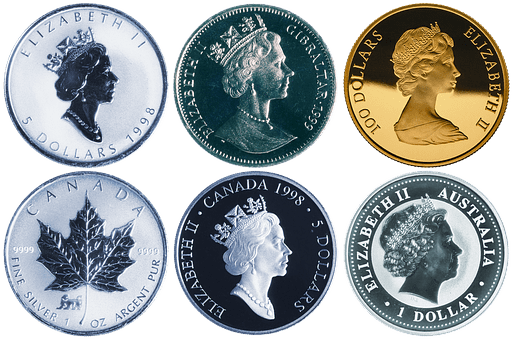 Canadian coins featuring Queen Elizabeth II