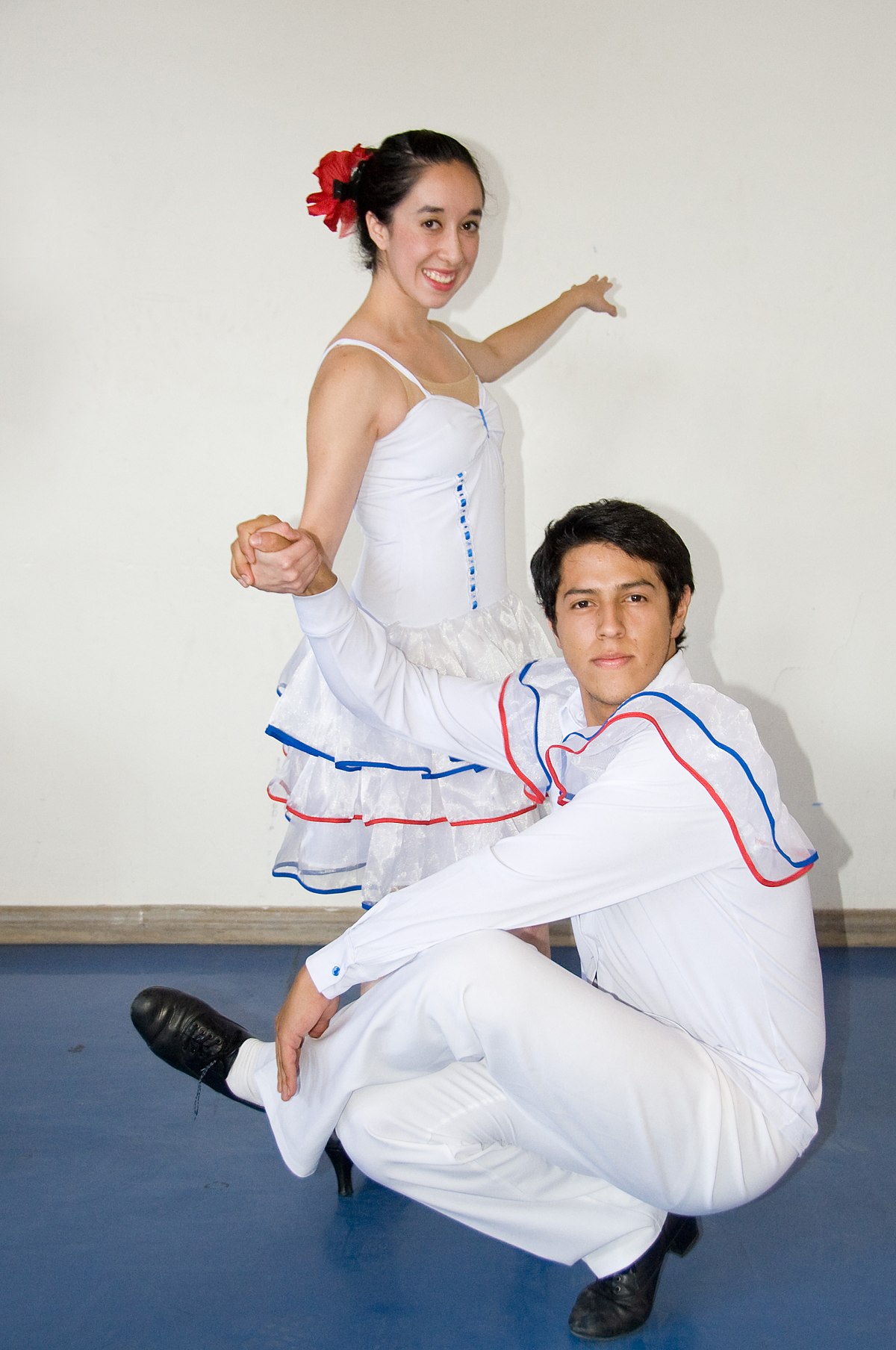 The cuban dance performers