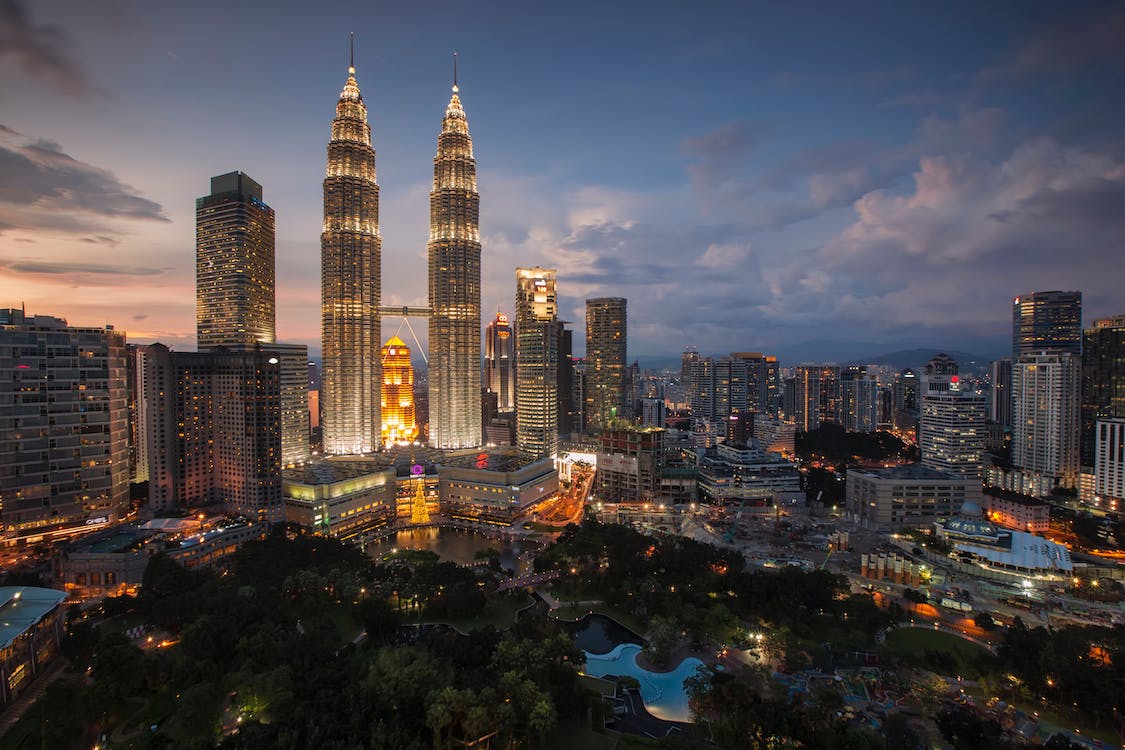 view of Kuala Lumpur Malaysia